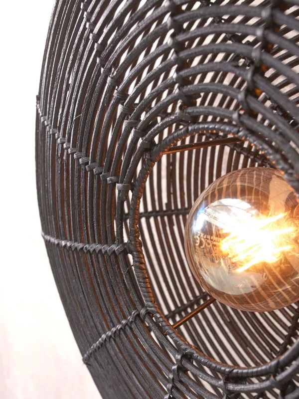 Good&Mojo LED Wandlamp Tanami | 1X E27 Max 60W | Black