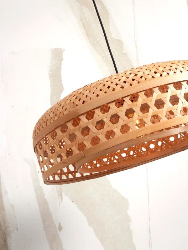Good&Mojo Bamboe LED Hanglamp Ubud | 1X E27 Max 60W | Natural