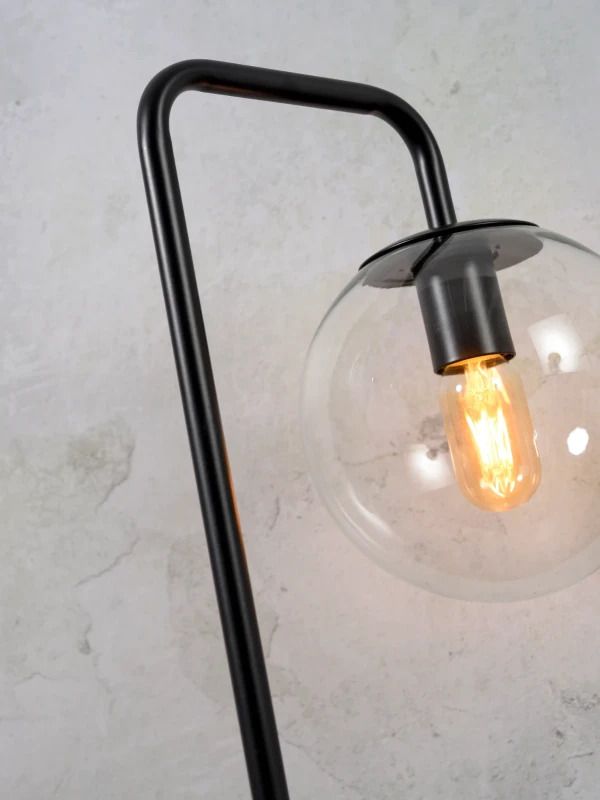 it's about RoMi LED Tafellamp Warsaw | 1X E27 Max 40W | Transparent