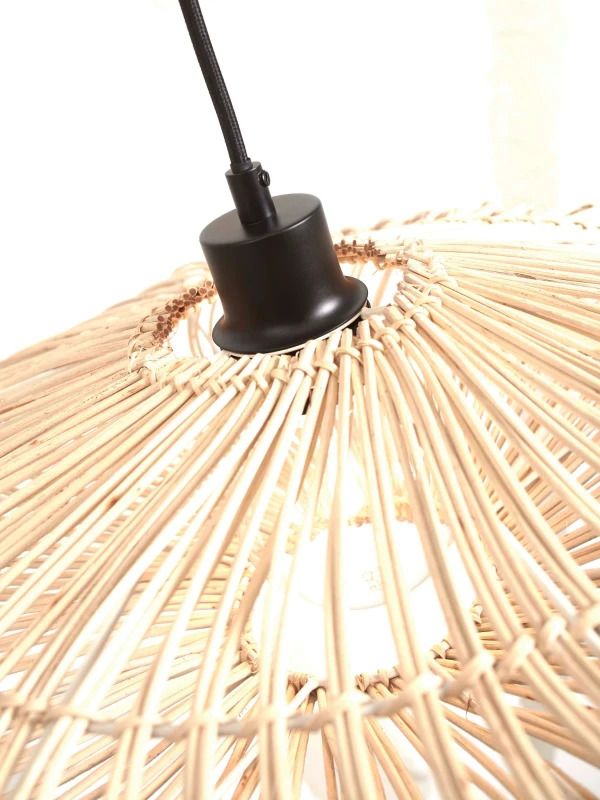 Good&Mojo Bamboe LED Staande Lamp Zanzibar | 1X E27 Max 60W | White