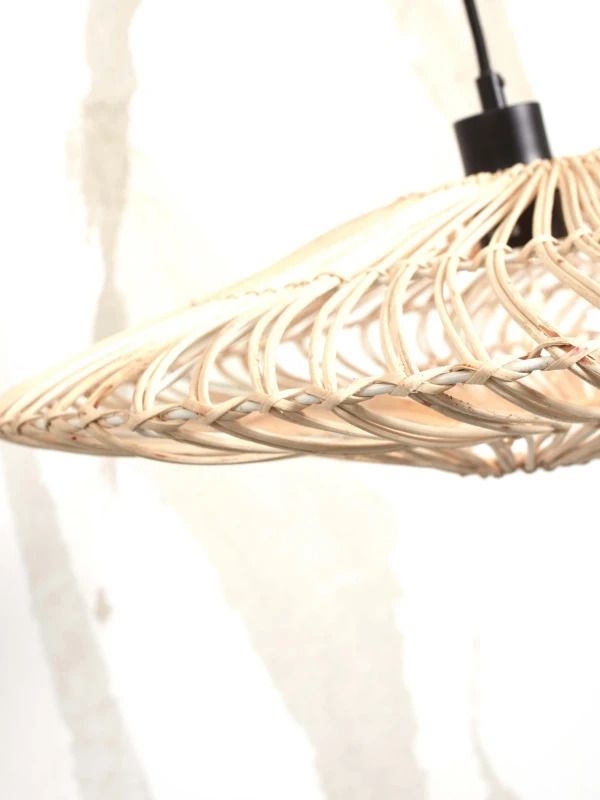 Good&Mojo Bamboe LED Staande Lamp Zanzibar | 1X E27 Max 60W | White