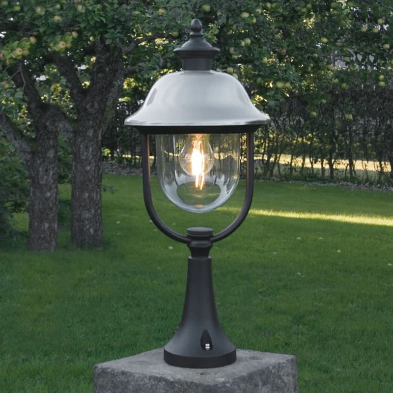 Konstsmide Buiten Staande Lamp Parma | Max. 1x 75W E27 | Geborsteld RVS | IP43