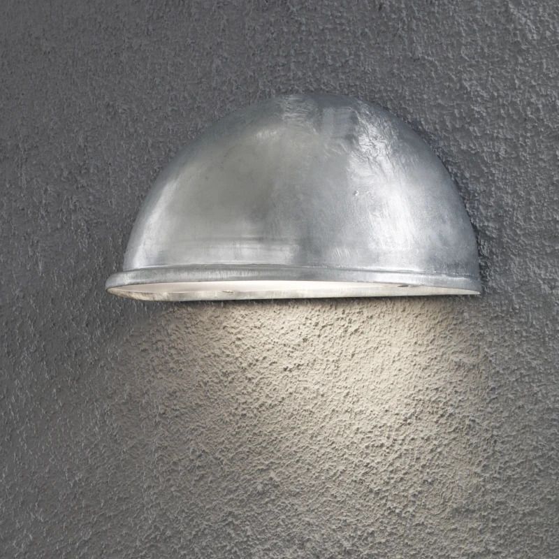 Konstsmide Buiten Wandlamp Torino | Max. 1x 35W GU10 | Zwart Aluminium | IP44