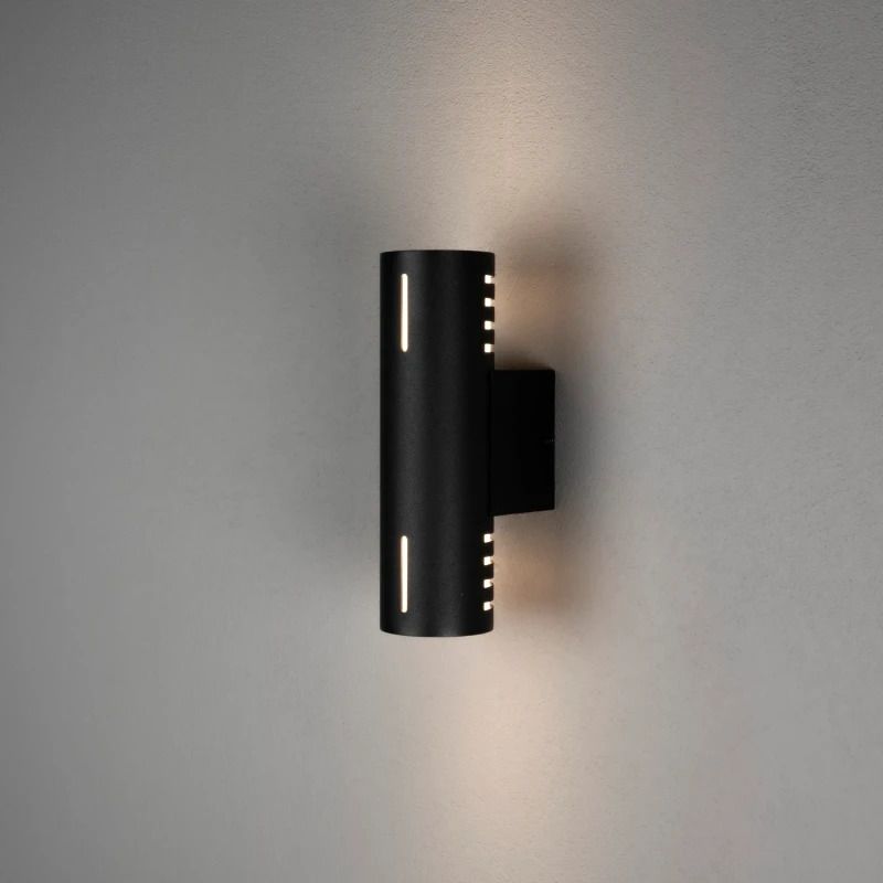 Konstsmide Buiten Wandlamp Cuneo | Max. 1x 60W E27 | Zwart | IP23