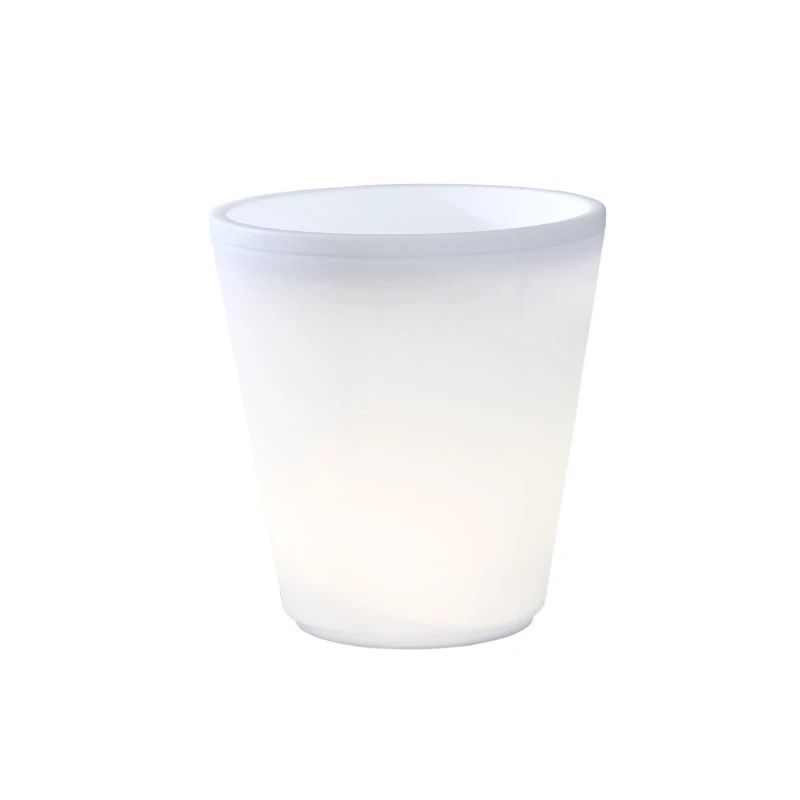 Konstsmide Buiten Staande Lamp Assisi | 1.2W LED | Wit Kunststof | 3000K | IP44