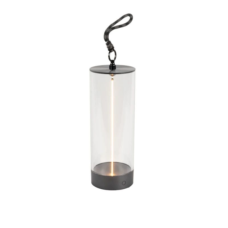 Konstsmide Tuin Tafellamp Edison S | 1W LED | Antraciet | 2700K | IP54 | Dimbaar