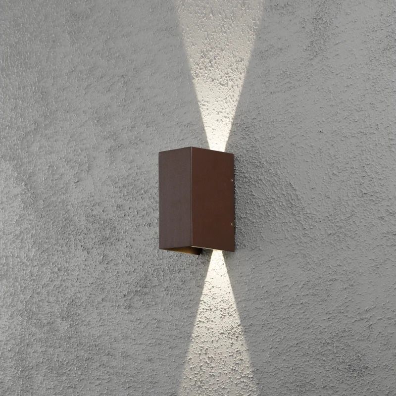Konstsmide Buiten Wandlamp Cremona | Max. 1x 100W E27 | Groen Aluminium | IP43 | Dimbaar