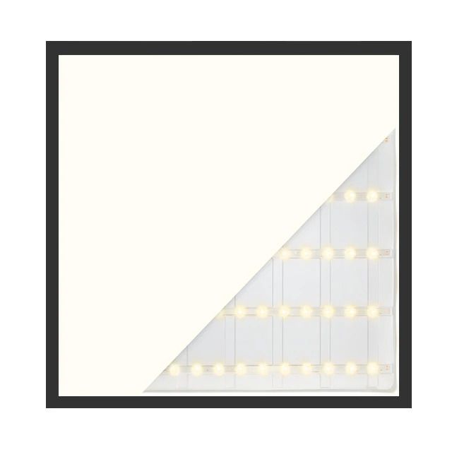 ELP LED Paneel zwart 60x60cm | 32W 3000K/6000K 4000Lm | 830/860 IP40 | Back-lit <UGR19 CCT