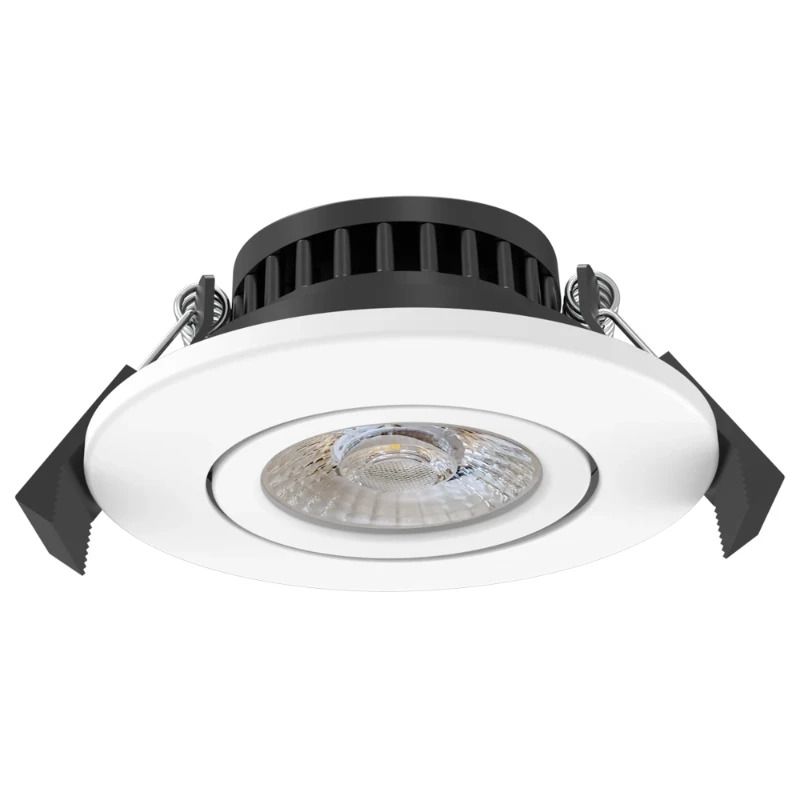 ELP LED Inbouwspot Ø70mm | 7W 2700K/3000K 700Lm | 927/930 38° IP65 | Triac Dimbaar | Wit