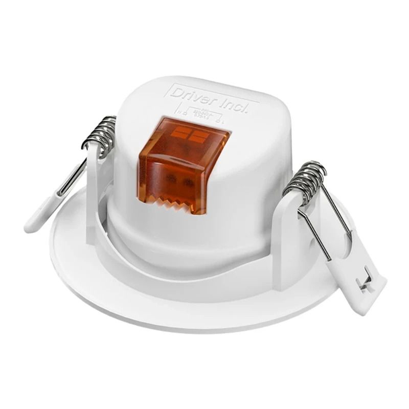 ELP LED Inbouwspot Ø68mm | 6W 2700K 550Lm | 927 40° IP20 | Triac Dimbaar | Wit 3CCT
