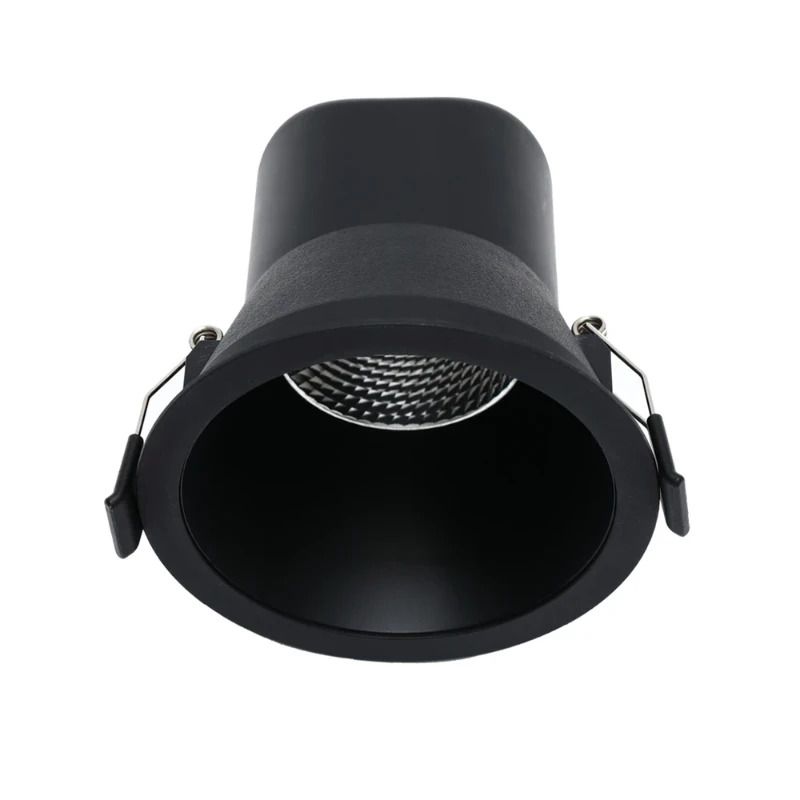 ELP LED Inbouwspot Ø68mm | 6W 2700K/4000K 480Lm | 927/940 60° IP44 | Triac Dimbaar | Zwart 3CCT