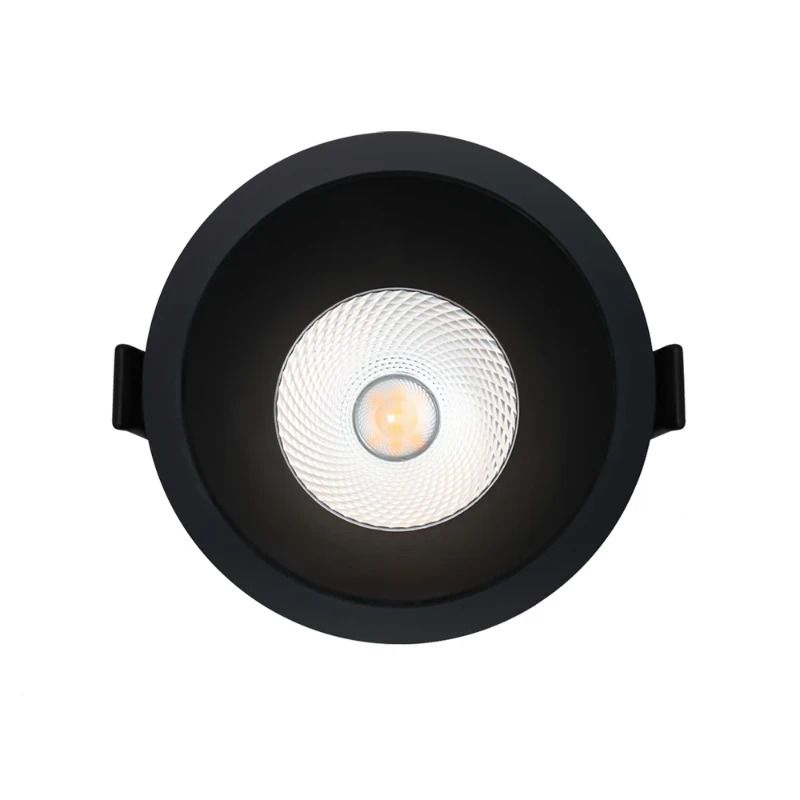 ELP LED Inbouwspot Ø68mm | 6W 2700K/4000K 480Lm | 927/940 60° IP44 | Triac Dimbaar | Zwart 3CCT