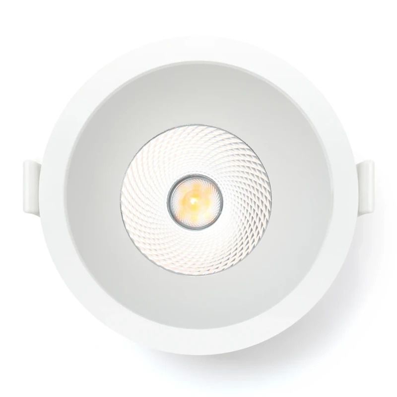 ELP LED Inbouwspot Ø120mm | 12W 2700K/4000K 900Lm | 927/940 60° IP44 | Triac Dimbaar | Wit 3CCT