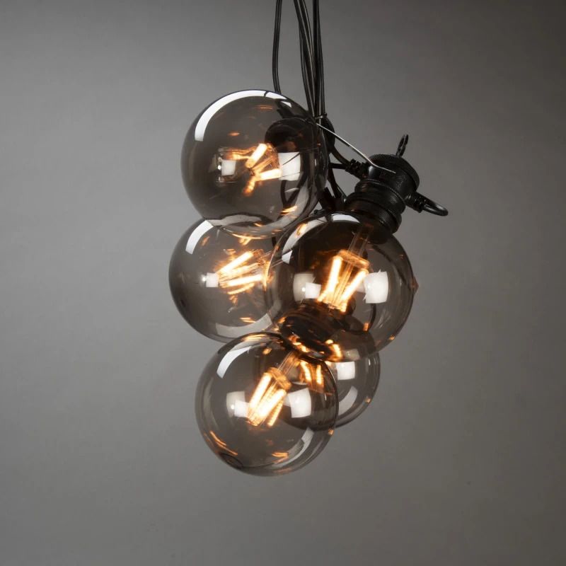 Konstsmide LED Lichtsnoer | 10 Lichtpunten Extra Warmwit | 5m | 24V | IP44