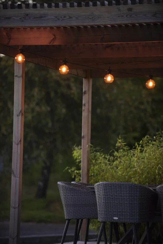 Konstsmide LED Lichtsnoer | 10 Lichtpunten Extra Warmwit | 5m | 24V | IP44