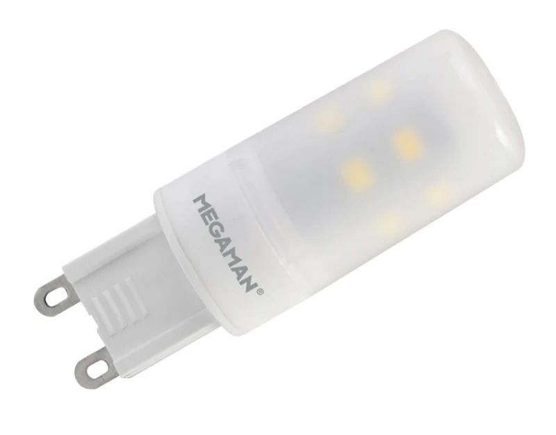 Megaman G9 LED Steeklamp | 2.7W 2700K 220V/240V | 827 360° Dimbaar | MM12591
