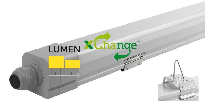 Megaman LED Montagebalk| 50W 4000K 4800Lm/7300Lm | 840 IP66 | HAGON