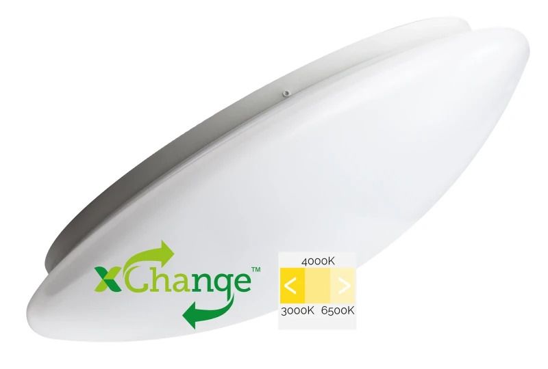 Megaman LED Opbouwarmatuur Ø280mm | Max 10W 3000K/6500K 1150Lm/1200lm 830/865 |  | MM12351