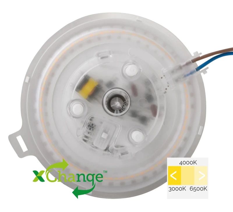 Megaman LED Armatuur Ø148mm | 10W 3000K/6500K 1250Lm/1400lm 830/865 | IP20 | MM12491