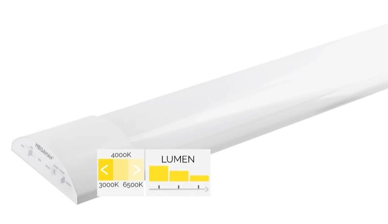 Megaman LED Montagebalk| 40W 3000K/6500K 2400Lm/5000Lm | 830/865 IP20 | TONO Montagebalk