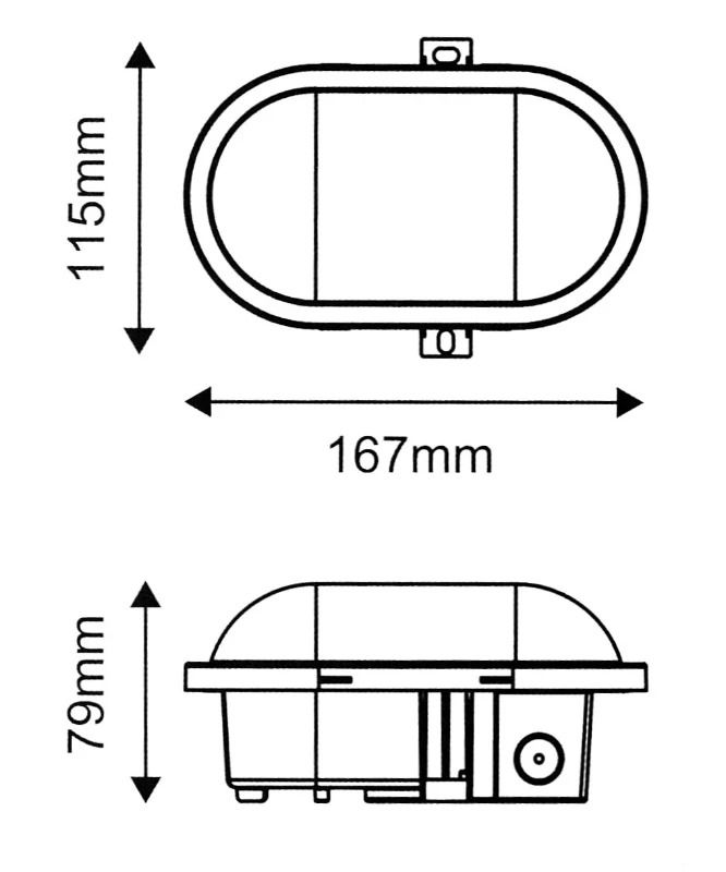 Megaman LED Opbouwarmatuur | 7.5W 3000K/4000K 420Lm/700lm 830/840 | | MM12704