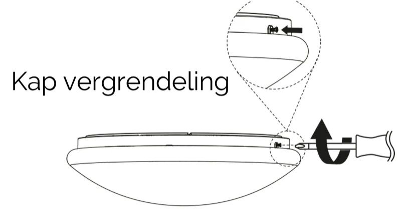 Megaman LED Opbouwarmatuur Ø280mm | Max 10W 3000K/6500K 1150Lm/1200lm 830/865 | | MM12351