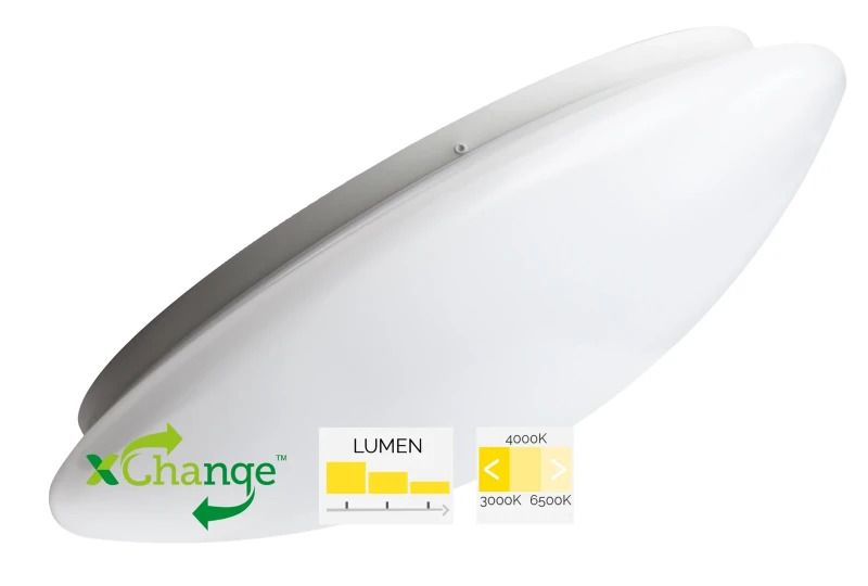 Megaman LED Opbouwarmatuur Ø330mm | Overig Max 20W 3000K/6500K 1150Lm/2400lm 830/865 |  | MM12352