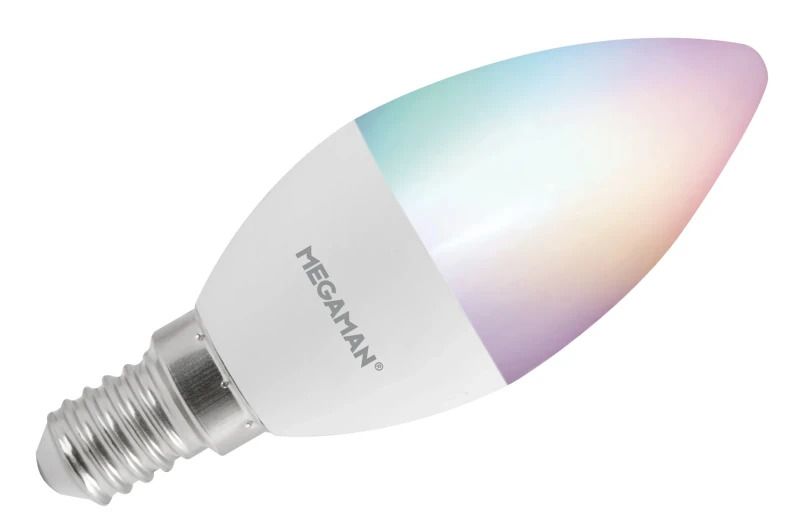 Megaman E14 LED Kaarslamp | 5W 2700K/6500K 220V/240V | Dimbaar | MM12345