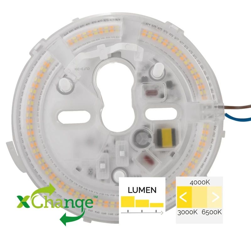 Megaman LED Armatuur Ø163mm | 20W 3000K/6500K 1400Lm/3100lm 830/865 | IP20 | MM12492