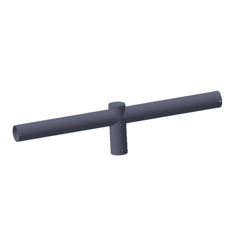 Performance in Lighting | POLE HEAD KIT-R. BRACKET-DOUBLE GR.-Dubbele paalkopbeugel 0,8 m - graf | GW87882