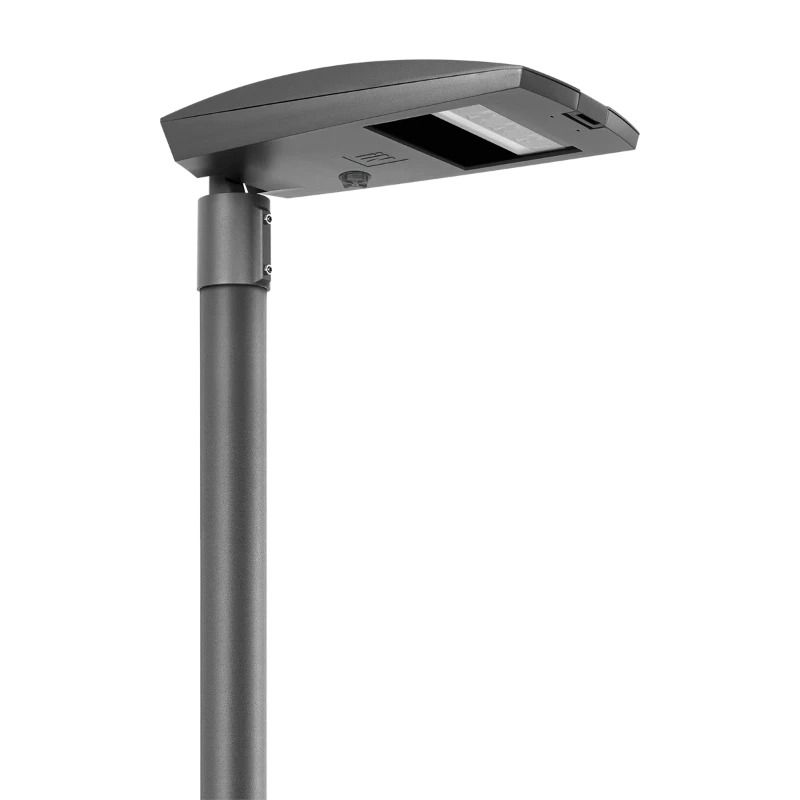 Performance in Lighting LED Mastarmatuur | 53W 3000K 6968lm 730 | 60/76mm Antraciet IP66 Dimbaar
