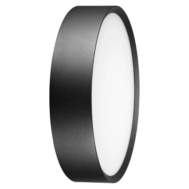 Performance in Lighting LED Opbouwarmatuur Ø250mm | 18W 3000K 1500lm 830 | IP65 Zwart