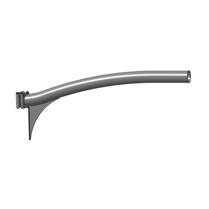 Performance in Lighting | STREET LONG BRACKET1m GRAPHITE GRIJS-Lange beugel 1 m - grafiet grijs | GW87586