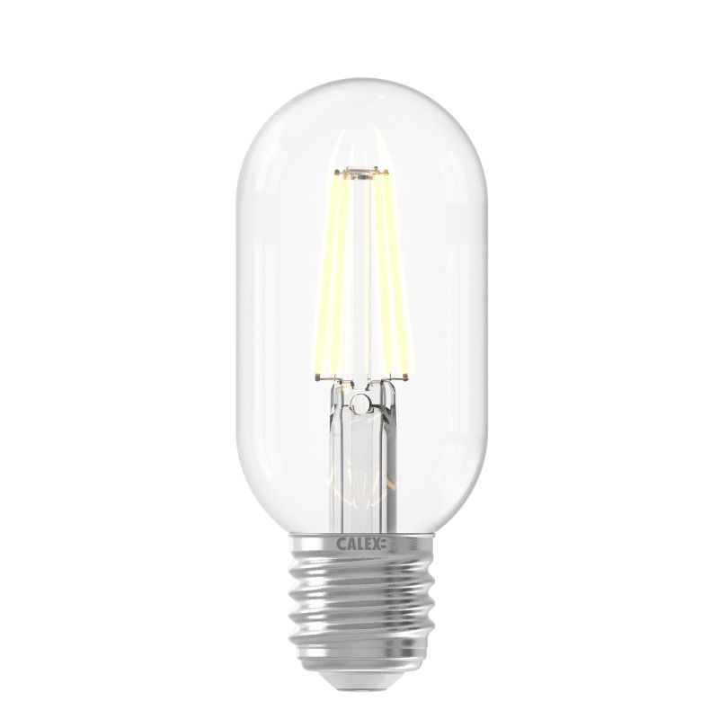 Calex E27 LED Buislamp Helder | 4.5W 470Lm 2700K | 220-240V 827 T45 | Dimbaar