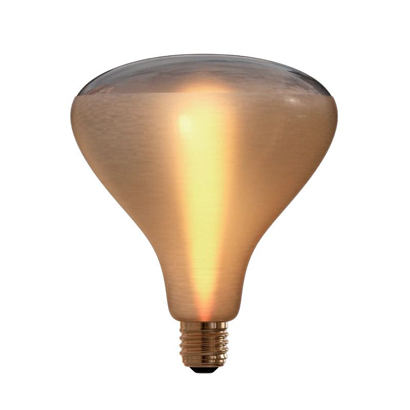 Calex E27 LED Lamp Silk Grijs | 4W 80Lm 1800K | 220-240V 918 R140 | Dimbaar
