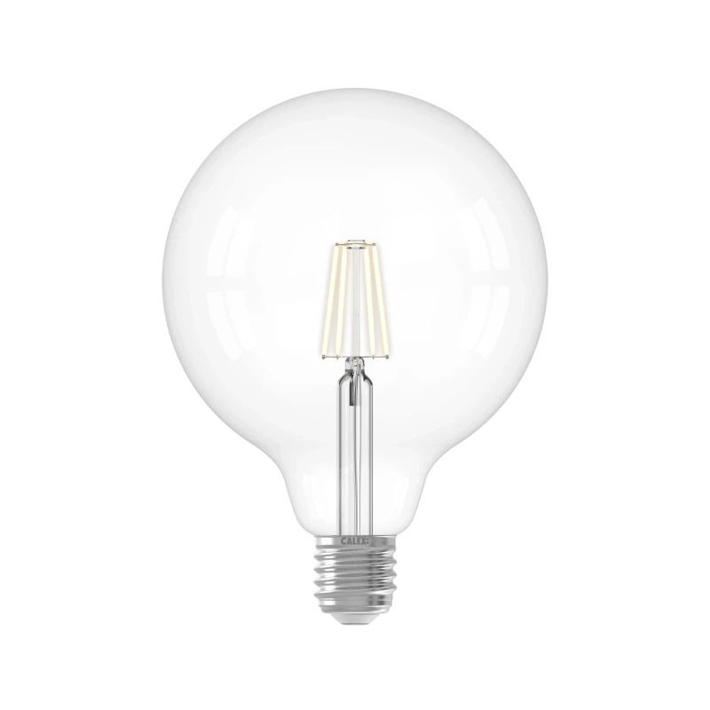 Calex E27 LED Globelamp Helder | 4.5W 470Lm 2700K | 220-240V 827 G125 | Dimbaar