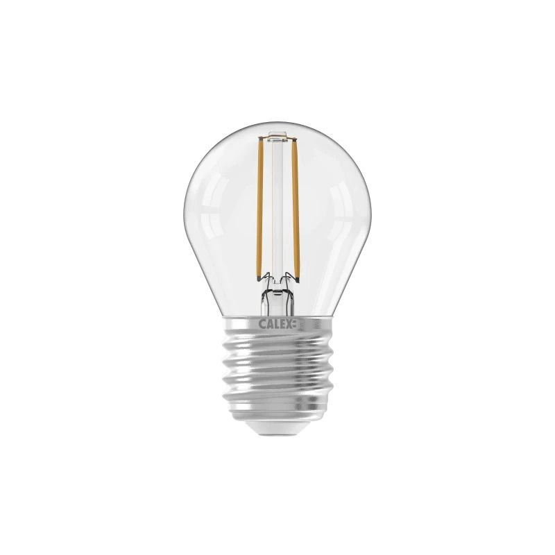 Calex E27 LED Kogellamp Helder | 3.5W 250Lm 2700K | 220-240V 827 P45 | Dimbaar