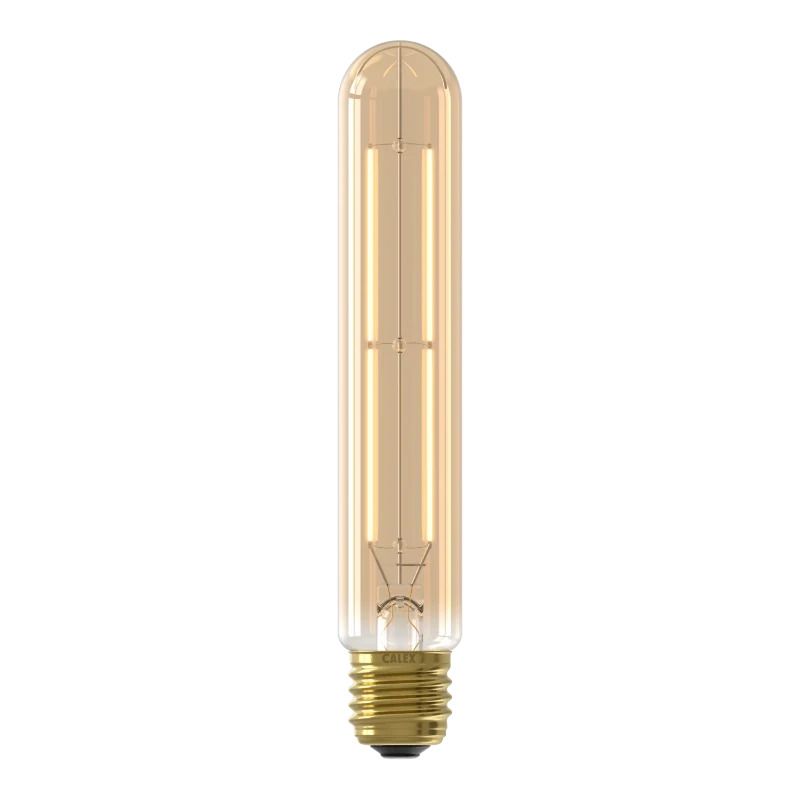 Calex E27 LED Buislamp Goud | 4.5W 470Lm 2100K | 220-240V 821 T32 | Dimbaar