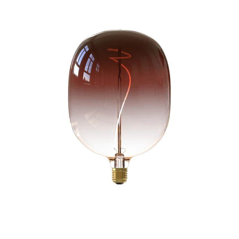 Calex E27 LED Lamp Avesta Marron Gradiënt | 5W 130Lm 1800K | 220-240V 918 | Dimbaar