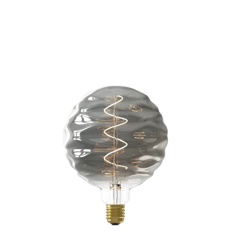 Calex E27 LED Lamp Bilbao Titanium | 4W 60Lm 1800K | 220-240V 918 | Dimbaar