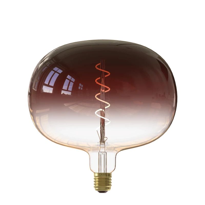 Calex E27 LED Lamp Boden Maron | 5W 130Lm 1800K | 220-240V 918 | Dimbaar