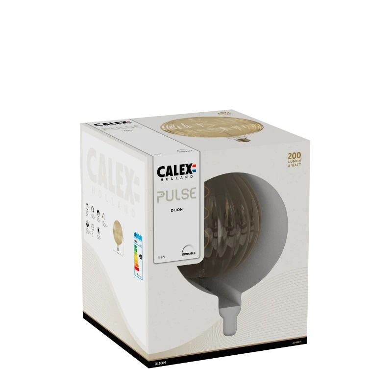 Calex E27 LED Lamp Dijon Goud | 4W 240Lm 2000K | 220-240V 920 | Dimbaar