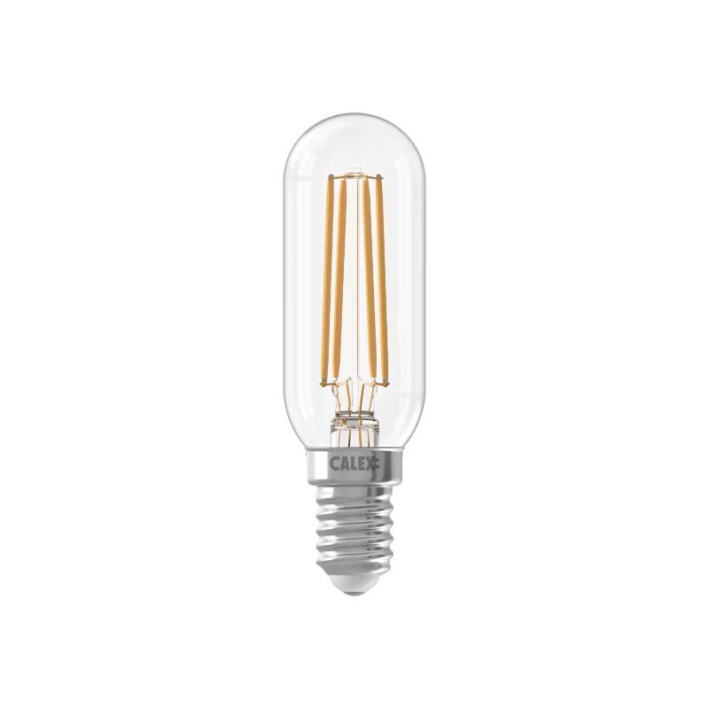 Calex E14 LED Buislamp Helder | 4.5W 470Lm 2700K | 220-240V 827 T26x58 | Dimbaar