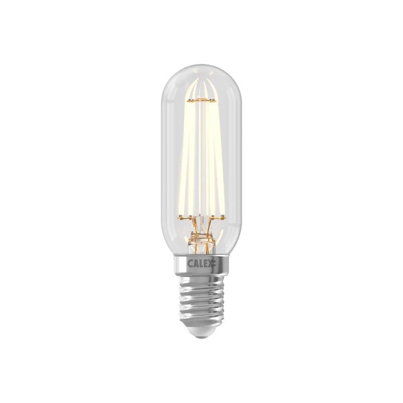 Calex E14 LED Buislamp Helder | 4.5W 470Lm 2700K | 220-240V 827 T26x58 | Dimbaar