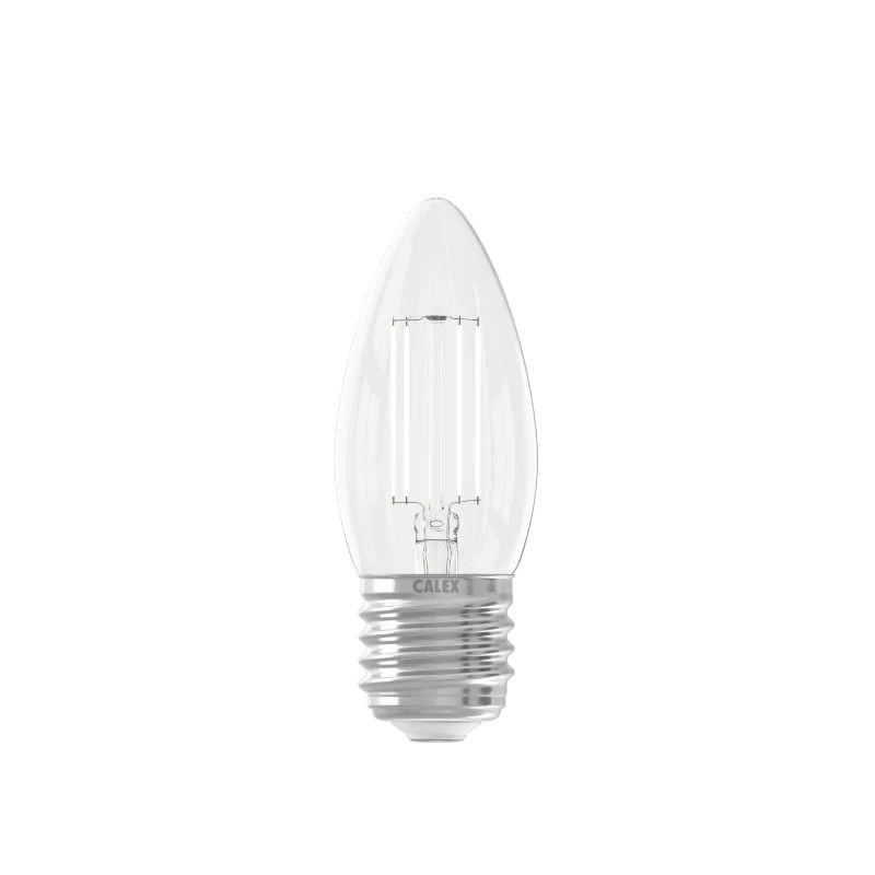 Calex E27 LED Kaarslamp Helder | 4.5W 470Lm 2700K | 220-240V 827 B35 | Dimbaar
