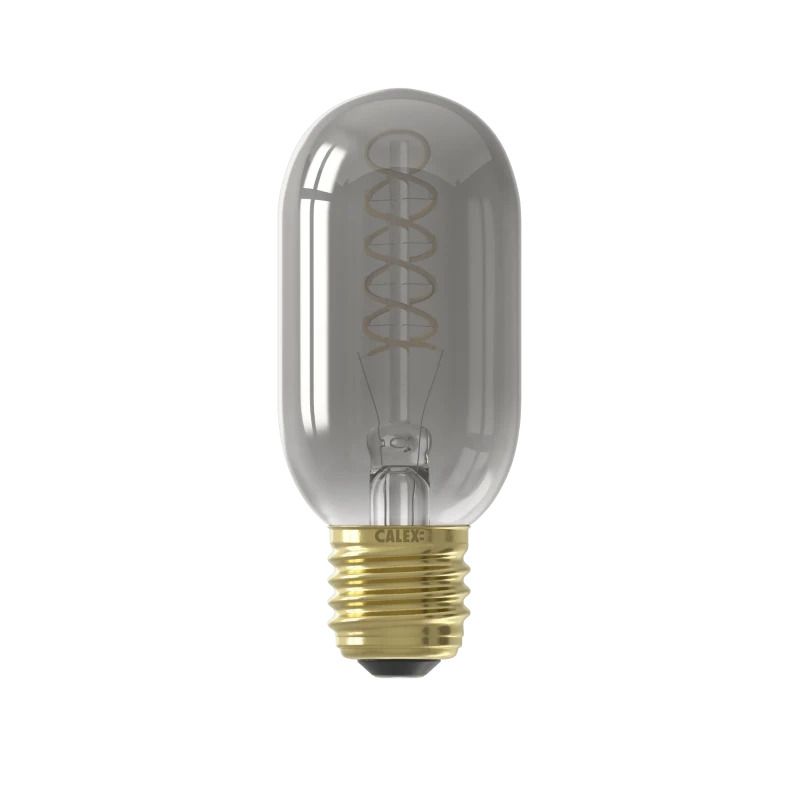 Calex E27 LED Buislamp Titanium | 4W 136Lm 1800K | 220-240V T45 | Dimbaar