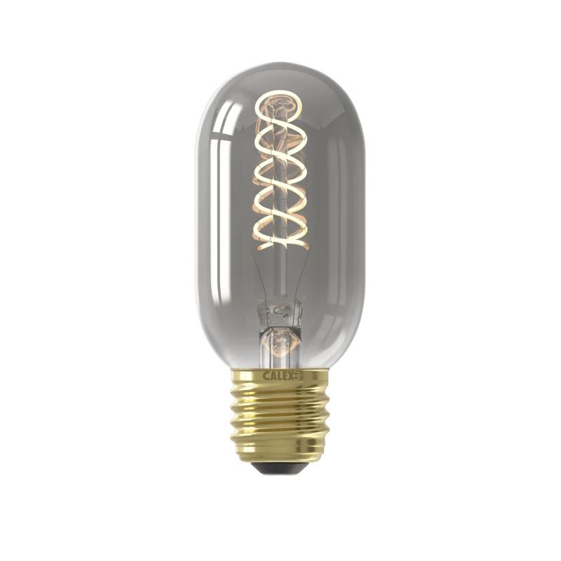 Calex E27 LED Buislamp Titanium | 4W 136Lm 1800K | 220-240V T45 | Dimbaar
