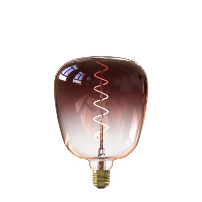 Calex E27 LED Lamp Kiruna Marron Gradiënt | 5W 130Lm 1800K | 220-240V 918 | Dimbaar