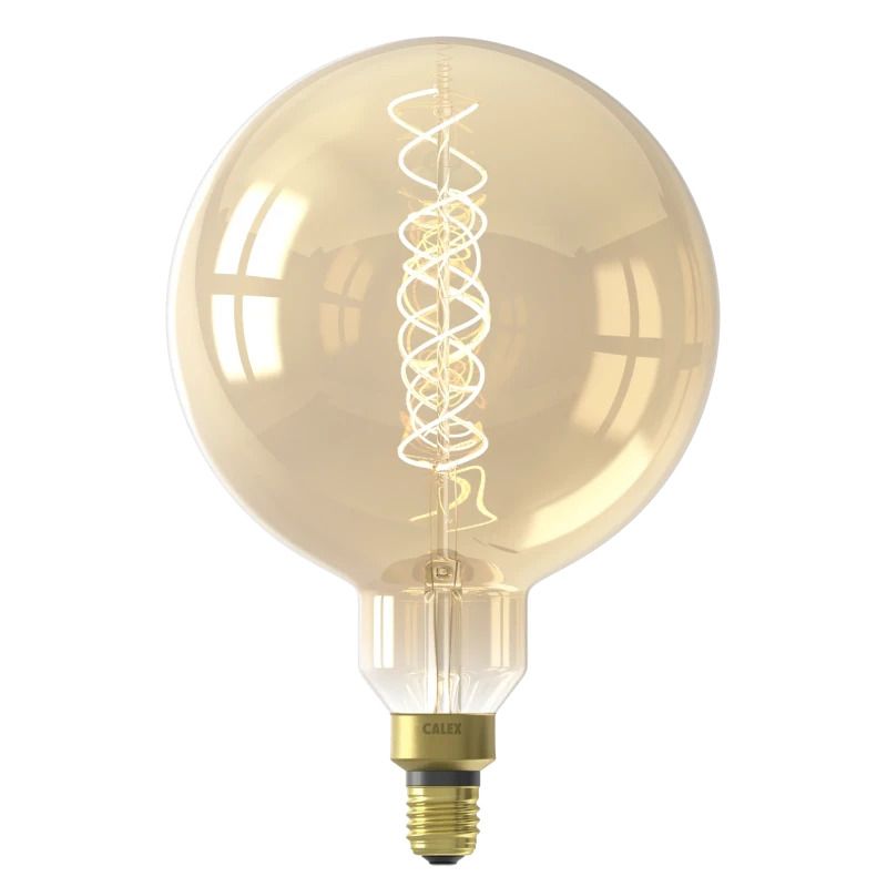 Calex E27 LED Globelamp Goud | 3W 250Lm 2200K | 220-240V 822 G200 | Dimbaar