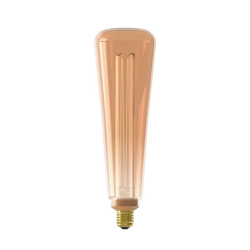 Calex E27 LED Lamp Royal Kinna Goud | 3.5W 150Lm 1800K | 220-240V 818 | Dimbaar